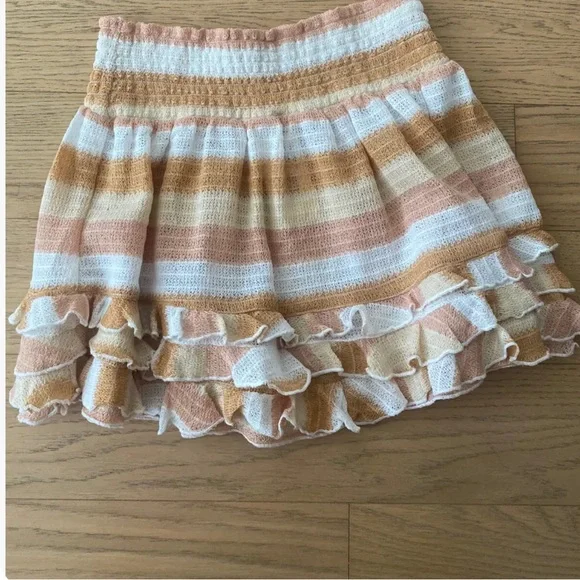 Ramy Brook Women's Madina Striped Ruffle Coverup Size M- never worn - Picture 1 of 2